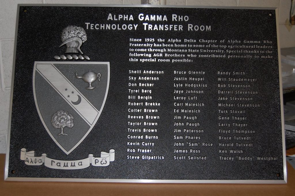 aluminum-plaque-9 Custom cast aluminum plaque with custom logo