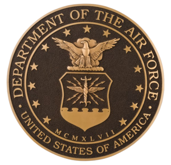 r-military-plaque-air-force custom 3d sculpted bronze military plaque air force